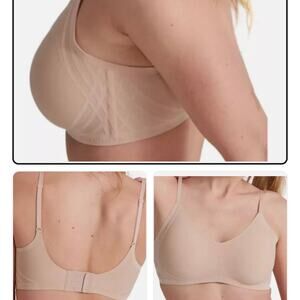 Honeylove - Silhouette Wireless Bra - Sand - Size M